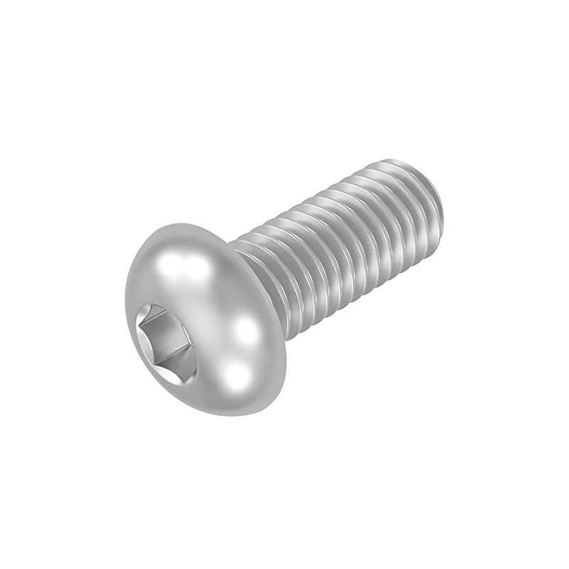 SECCARO Vite a testa piatta M4 x 10 mm, in