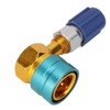 Air Conditioner Quick Adapter, R1234YF to R134A Low Side Quick