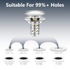 Pop Up Bathroom Sink Stopper, Universal Bathroom Sink Drain Strainer