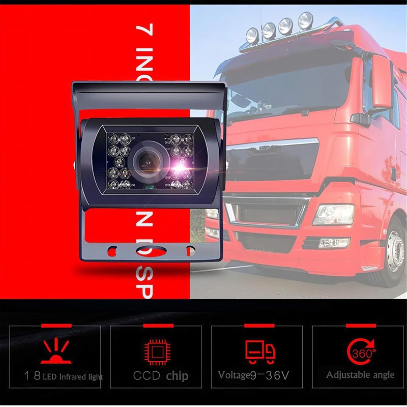 HugeAuto 170° HD Reversing Camera Front View Reversing Camera Night