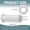 Exablo Mini Split Line Set Cover Wall Sleeve Kit -