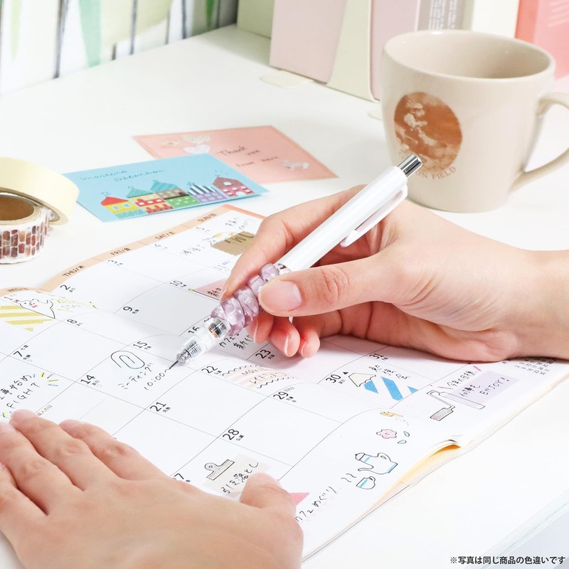 Kutsuwa RB033CL Grip Punu Spiral Clear