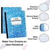CLEENTABLE Composition Notebook 5 Pack, College Ruled Paper, Notebooks for