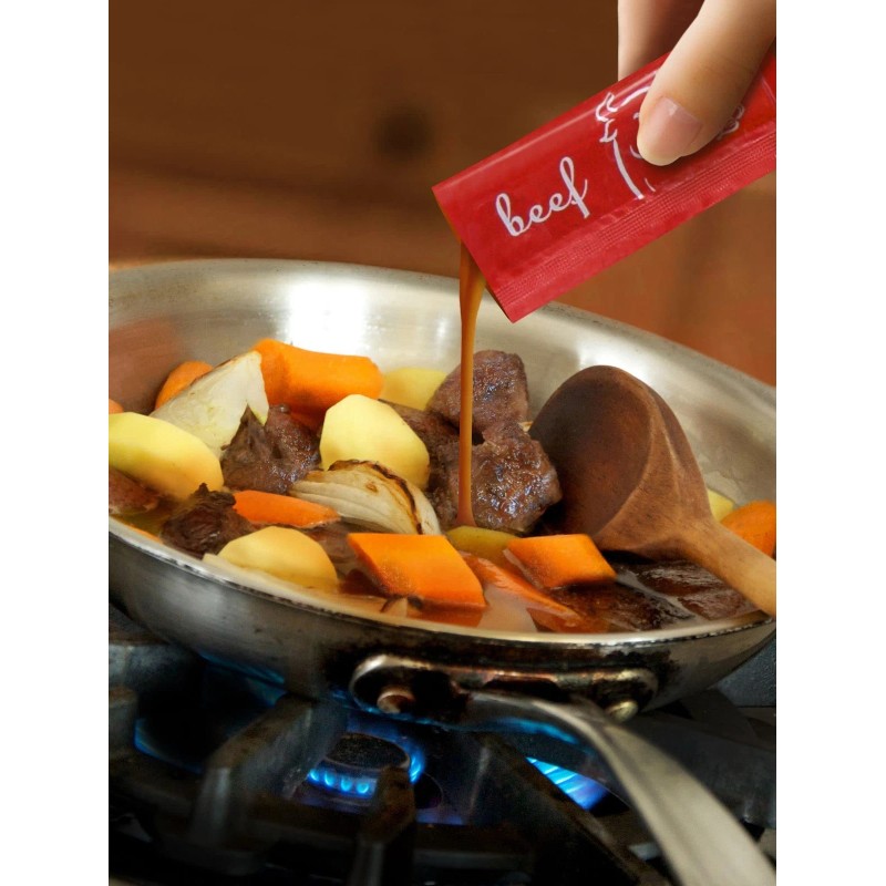 JMA Shop Savory Choice Reduced Sodium Beef Broth Pack of