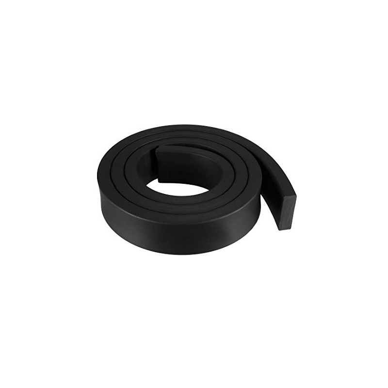 sourcing map Rubber Seal, Rubber Strips, Solid Rectangle, 30 mm
