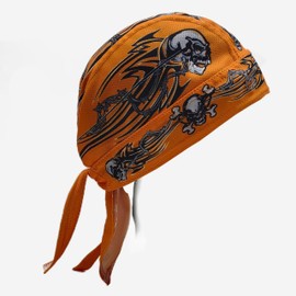 Trifong Bandana Cap, UV Protection, Mesh, Quick Drying, Sweat Absorbent, Camouflage, Hat, Pirate, Bandana, Triangular Cloth, Adults, Bundle, Sweatproof, Breathable Material, Do-Rag, Heat Protection,