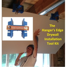 Hanger's Edge Drywall Tools (DIYer Installation Kit or Drywall Lift) -The Hanger's Edge 2 Pack