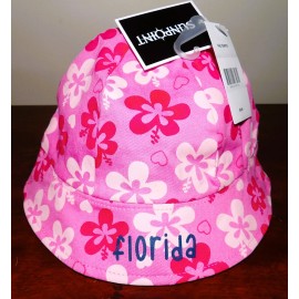 SUNPOINT NEW NWT SUNPOINT Toddler Girls Hawaiian Sun Hat SZONE SIZE MOST TODDLERS