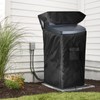Bitubi Water Softener Cover with Split Zipper,Waterproof Anti-UV(19.5"W x 20.5"