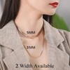 FindChic Women's Choker Snake Chain Necklace 32 cm 38 cm