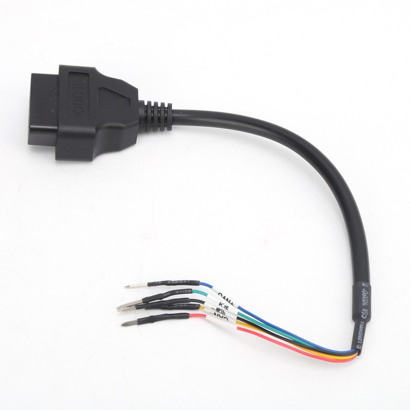 16PIN Cable Test Adapter Connector for Automobile Motorcycle Universal OBD