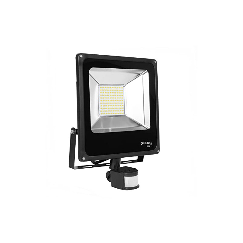 High power LED reflector with motion sensor 50 W