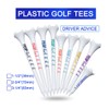 1 1/2'' Plastic Golf Tees – Short Tees for Irons,