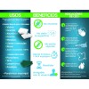 Quita Sarro,manchas De Agua,vidrios, Diamond Shine Pac 4 Pz