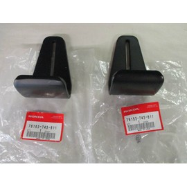 Honda 2 Pack OEM 76153-743-611 Auger Skid HS1132 HS522 HS622 HS624 HS724 HS828