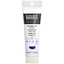 Liquitex Professional Heavy Body Acrylic Paint 2-Ounce Tube, Ultramarine Blue (Red Shade)