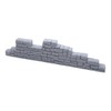 Ruined Stone Walls Set B, Terrain Scenery for Tabletop 28mm