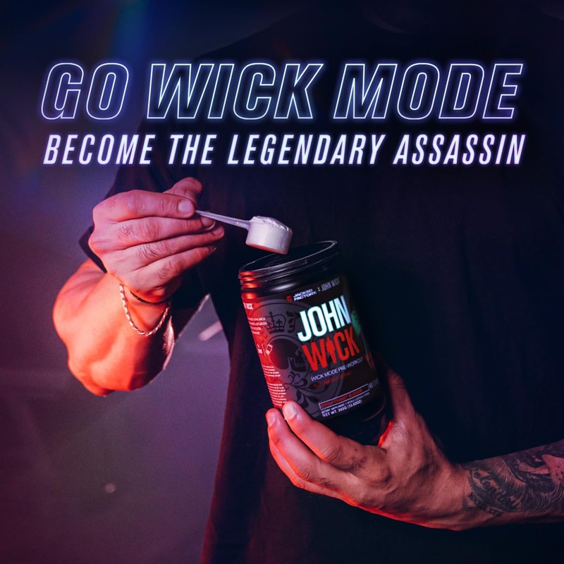 Jacked Factory X John Wick - Wick Mode Pre Workout