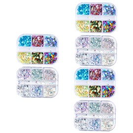 FOMIYES Creative Nail Decoration Supplies Mixed Irregular Nail Ornaments for DIY Manicure Art for Festivals and Parties