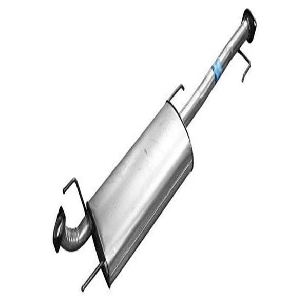 Walker Exhaust Quiet-Flow Stainless Steel 56177 Direct Fit Exhaust Muffler Assembly 2.5" Inlet (Outside) 2.35" Outlet (Outside)