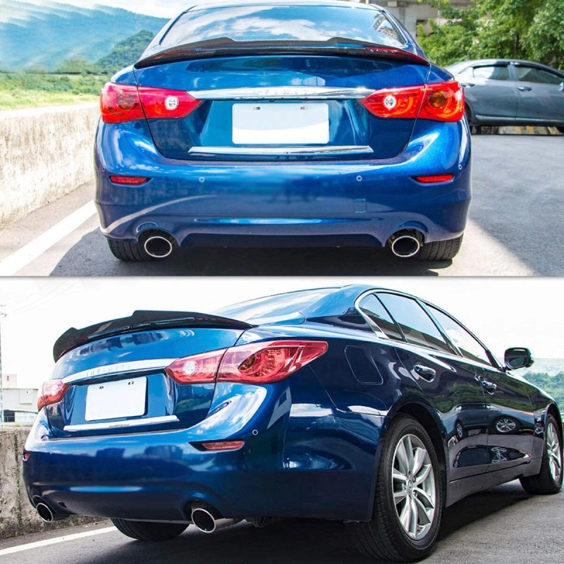 dtangor Duckbill Trunk Spoiler PSM Style For Infiniti Q50 2014-2024