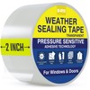 D-NYX Window Sealing Tape 1 Pack Transparent Sealing Heavy-Duty Residue-Free