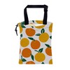 KXWQTRDD Car Garbage Bag Cartoon Oranges Fruits Hanging Canvas Car