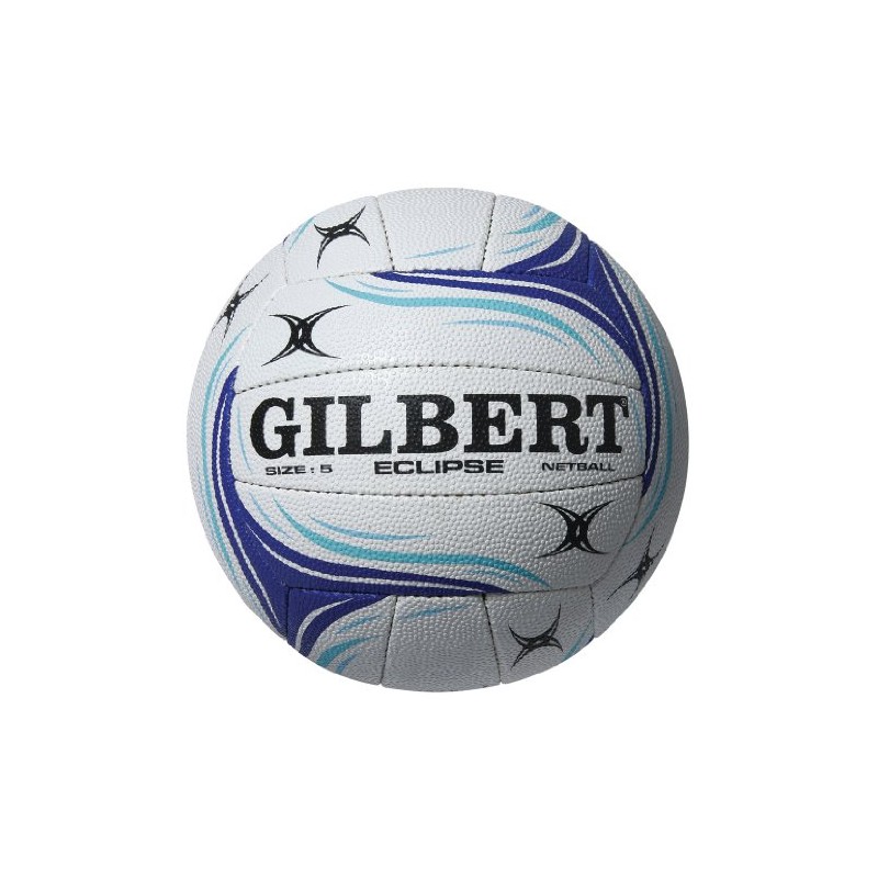 Gilbert Women's Eclipse Match Ball - White/Blue, Size 4