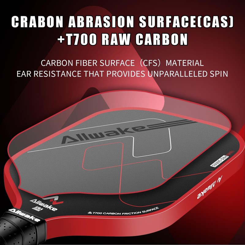 T700 Carbon Fiber Pickleball Paddles - USAPA Approved | 8.0oz