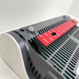 AVM FRITZ!Box Holder Made of Metal (7510 / 7530 / 7530 AX / 5530 / 6850) Wall Mount Bracket Fritzbox Upside Down Aluminium