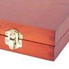 Retro Wooden Painting Tool Storage Box Portable Drawing Oil Painting