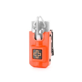 Eleven 10 Rigid TQ Case for SOF-TT Tourniquet, Rescue Orange, Belt Attachment