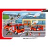 Ravensburger 4005556861385 Puzzle with Frame, 15 Pieces - Fire Brigade