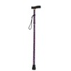 Folding Walking Cane T Handle Adjustable Height Print Folding Cane