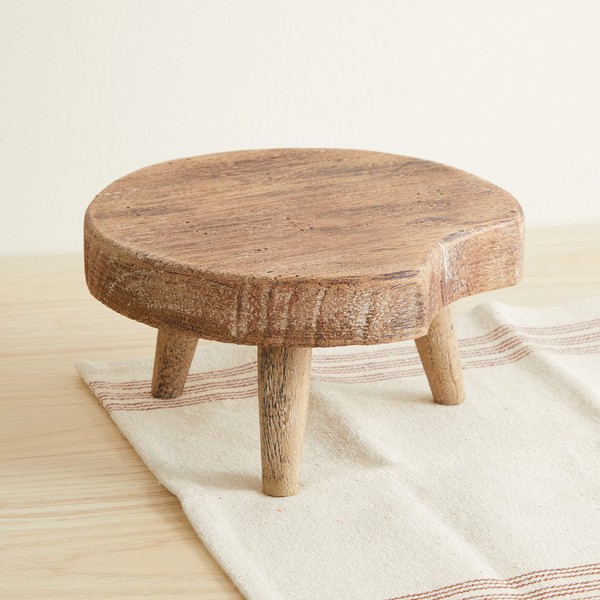 Rustic Wood Riser Stand, Farmhouse Home Decor, Rustic Coffee Table,