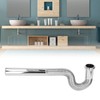 Brass Flexible P Trap Pipe Corrugated Decorative No Odor Bendable