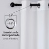 NANWEI Cortinas Translucidas Equilibrar La Privacidad y La Luz, Cortinas