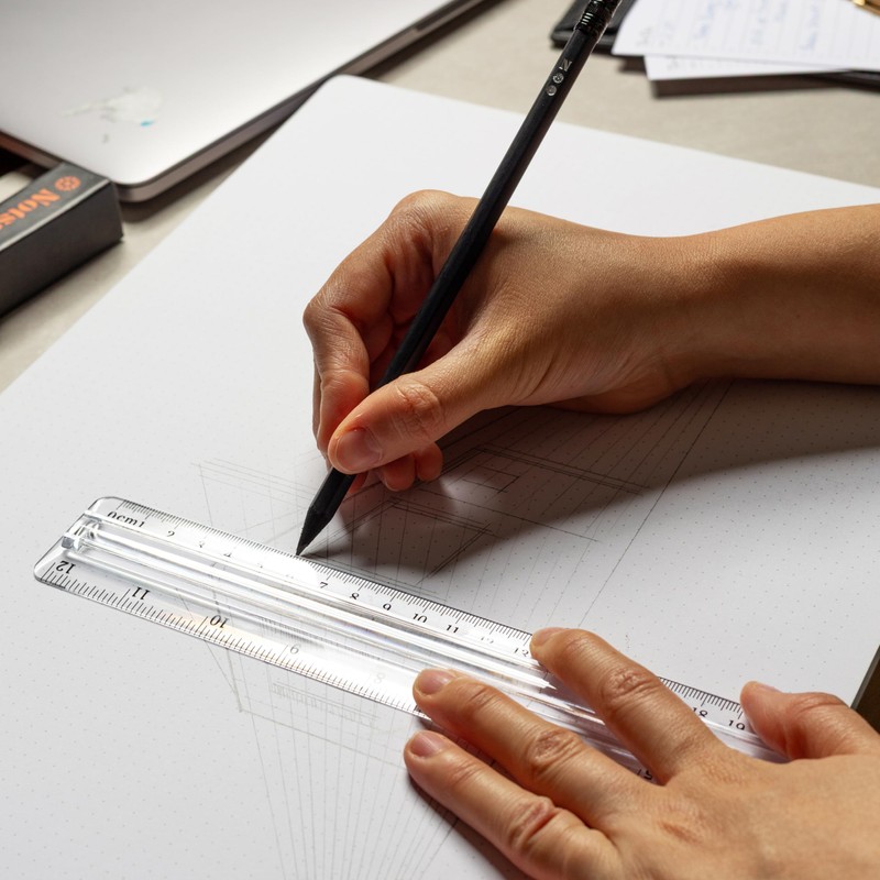 Notsu Dot Grid Notepads 11 x 17 inch, 2 Pack