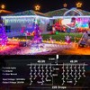 Christmas Lights Outdoor - 99 ft 1216 LED Icicle Lights