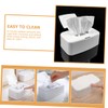 Baby Wipes Dispenser Plastic Organizer Box Storage Box Push Button