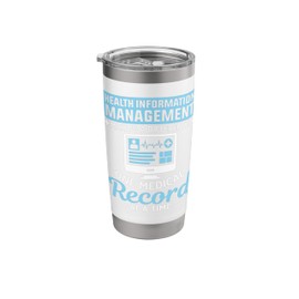 Health Information Management - Medical Record Professionals Stainless Steel Insulated Tumbler