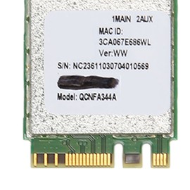 NGFF WiFi Card 2.4G 5G Dual Band M.2 Network Module Card 1200Mbps Gigabit 802.11AC for PC