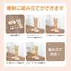 Active Heart Hamster Water Supply, Standing Type, Wooden 80ml Fixed,
