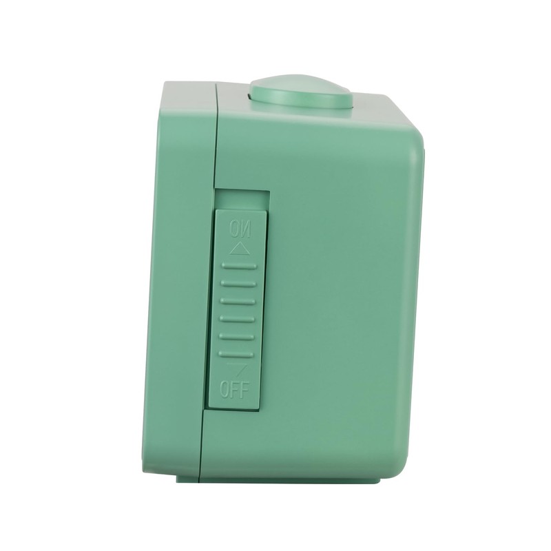 Wuyiway Analog Alarm Clock for Bedroom,Silent Non Ticking,Lighted on Demand