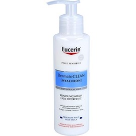 Eucerin DermatoClean Hyaluronic Sensitive Skin Cleansing Milk, 200 ml Lotion