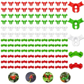 YeahBoom Pack of 120 Plant Benders, Plant Training Bending Clips, 90 Degree Plant Bender Low Stress Training Clips, Plant Trainer for Low Load, Plant Bender Clips, Plant Growth Bender