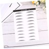 minkissy Create Unique Eyebrow Shape Pairs of Eyebrow Stickers Hair-like