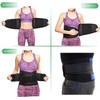 KINGCOO Abdominal Belt Back Brace Back Strap with Support Strut