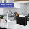 Stardrix Countertop Paper Towel Dispenser, Black Hand Towel Holder for
