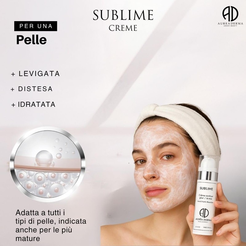Sublime Hyaluronsäure-Kugeln für Augen und Lippen, 30 ml